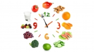 可爱漂亮的蔬菜水果时钟拼图造型