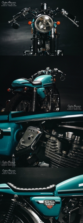 Honda CG 125-复古摩托车设计