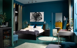 30个蓝色的卧室-给你睡眠空间增添宁静和宁静