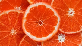 高清晰鲜红柑橘壁纸