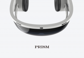 PRISM耳机设计-它设计得小巧轻便，可以像耳机一样使用