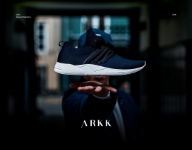 ARKK Copenhagen-运动鞋页面设计