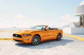 Mustang-2019款橘黄色福特野马