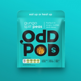 为包装增添色彩的Oddpods豆子
