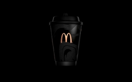 麦当劳在莫斯科设计的新咖啡杯
