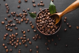 高品质的咖啡豆
