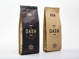 希腊DASH咖啡包装设计