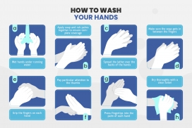 洗手讲卫生的素材图