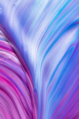 蓝紫抽象液态图