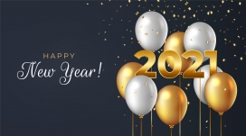 2021庆贺祝福气球素材