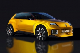 雷诺发布了一款受R5复古设计启发的电动汽车