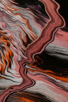 抽象的油质花纹图