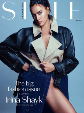 伊琳娜·谢克-《星期日泰晤士报》时尚杂志-轻松性感的时尚时装秀