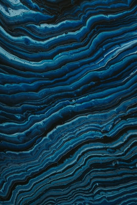 蓝色液体褶皱图