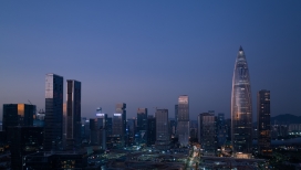 深圳城市夜景图