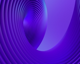 蓝紫色时空隧道图