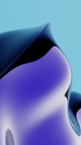 蓝紫色抽象立体背景图