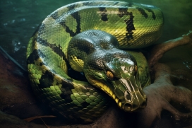 一系列蟒蛇大蛇摄影写真图