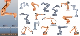 应用于多个领域，解决生产难题的机器人机械手臂