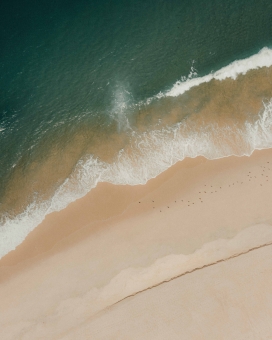 惊艳！高空拍摄的蓝海沙滩，每一帧都是一幅画！