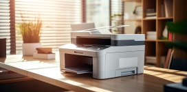 家用台式打印扫描复印一体机