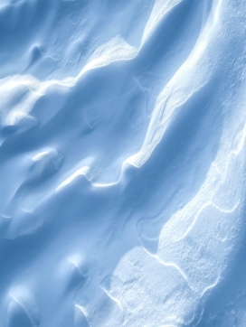 蓝色雪山墙壁图