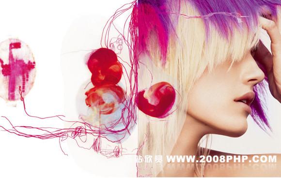 〓 欧美08最新时尚妆容摄影秀:当前为类型:欧莱
