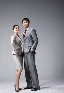 韩国09年四月最新男女白领商务系列图库素材