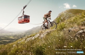 法国户外体育运动品牌Decathlon创意平面广告欣赏
