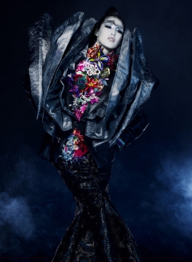 中国台湾新时尚NEW TAIWAN FASHION 超酷彩妆彩绘女性模特摄影