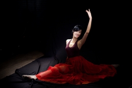 韩国舞蹈家演员艺术表演人像摄影