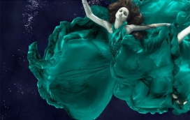 意大利Alix Malka时装摄影师水下图像描绘马塞利纳索瓦