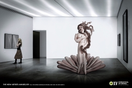 Cerveira Art Biennial创意假肢个性平面宣传