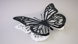 工业设计：别出心裁Butterfly coffee table蝴蝶造型茶几设计欣赏