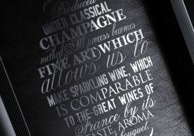 欧美Colier高级黑色高档奢华葡萄酒包装设计欣赏