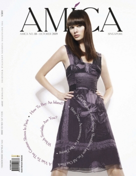 意大利Amica Singapore Covers时尚杂志封面摄影