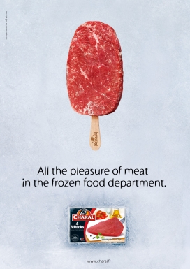 美国Charal冷冻食品牛肉广告