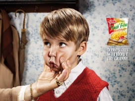 FRAICH FRITES儿童糖果食品广告