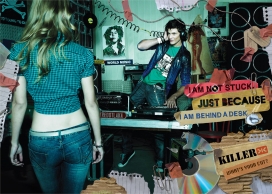 2011美国Killer Jeans最新美诱牛仔裤平面广告欣赏