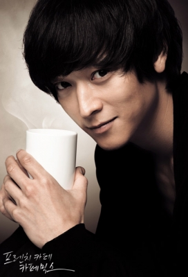韩国明星代言普里姆好美味咖啡壁纸与酷站截图