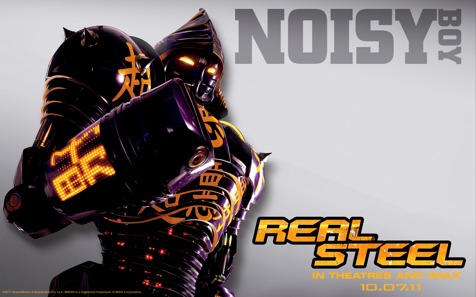 铁甲钢拳Real Steel-美国动作剧情科幻电影海报