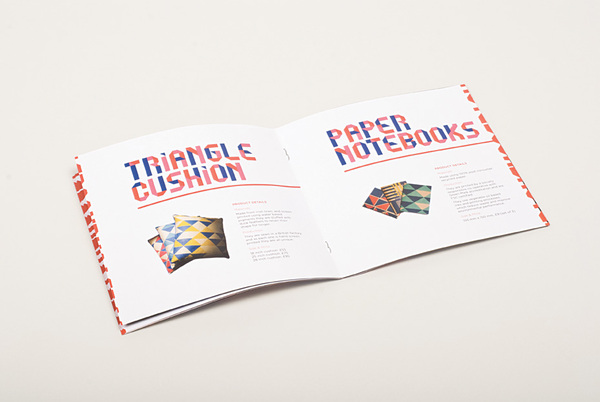 Tamasyn Gambell纺织品宣传册及网页 澳大利亚Emma Brownson设计师作品 