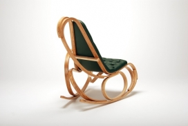 工业设计：美国Tom Raffiel藤椅摇椅设计