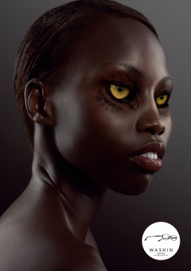 欧美Washin Optical平面广告-发光的眼睛