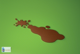 高乐氏Clorox清除油渍污渍平面广告-易于清除咖啡渍