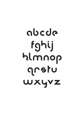 国外Origin Typeface英文字母字体设计