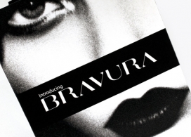Bravura Typeface品牌字体设计