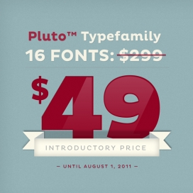 Pluto (Typefamily)冥王星字体