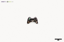 Xbox游戏机平面广告