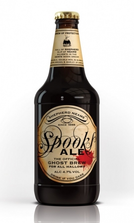 英国设计:Spooks Ale啤酒包装设计